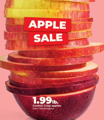 Cosmic Crisp apples from Washington