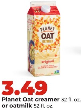 Planet Oat creamer or oatmilk