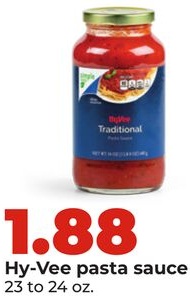 Hy-Vee pasta sauce