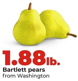 Bartlett pears