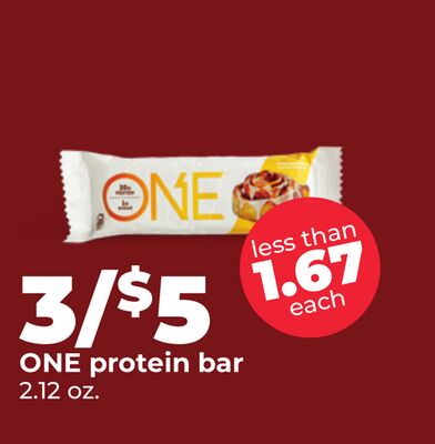 ONE protein bar