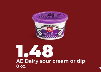 AE Dairy sour cream or dip