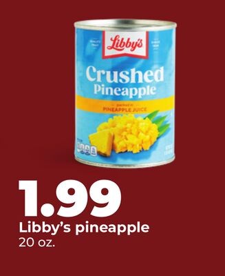 Libby's pineapple