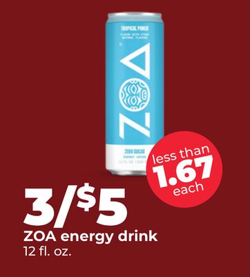 ZOA energy drink