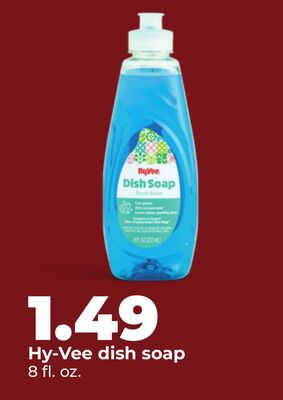 Hy-Vee dish soap