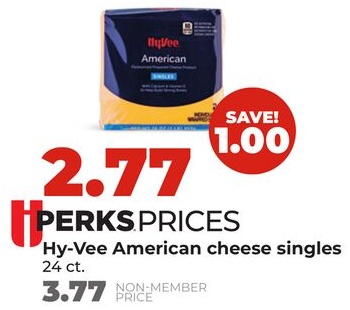 Hy-Vee American cheese singles