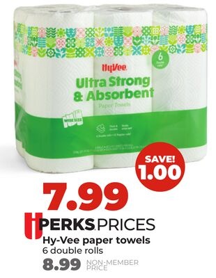 Hy-Vee paper towels
