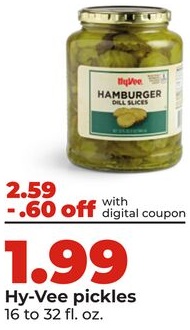 Hy-Vee pickles