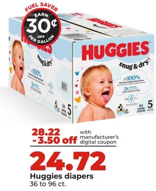 Huggies diapers