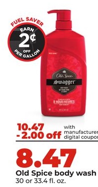 Old Spice body wash
