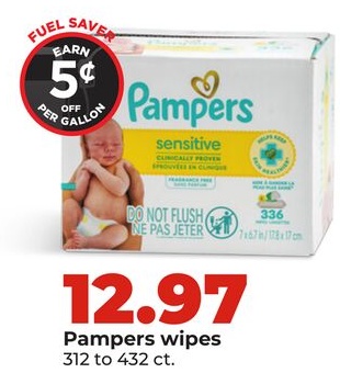 Pampers wipes
