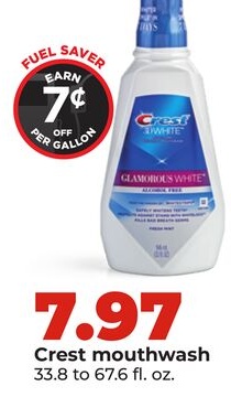 Crest mouthwash