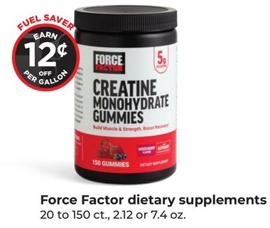 Force Factor dietary supplements
