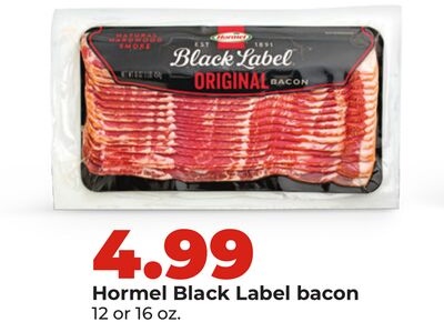 Hormel Black Label bacon