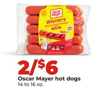 Oscar Mayer hot dogs