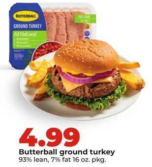 Butterball ground turkey