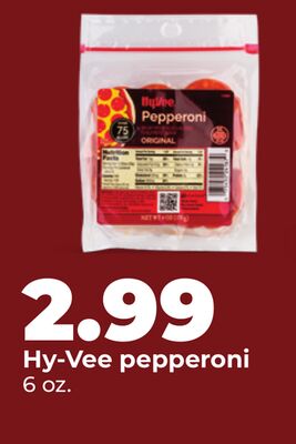 Hy-Vee pepperoni