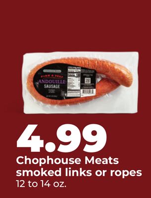 Chophouse Meats smoked links or ropes