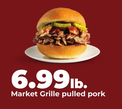 Market Grille pulled pork