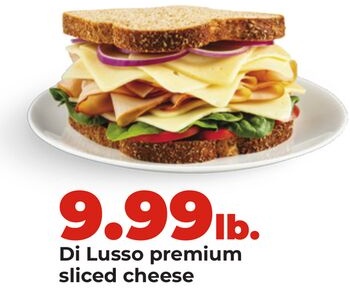 Di Lusso premium sliced cheese