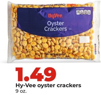 Hy-Vee oyster crackers