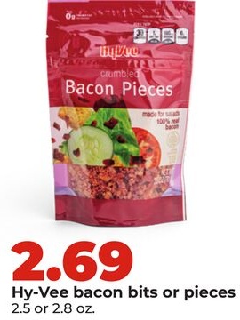 Hy-Vee bacon bits or pieces