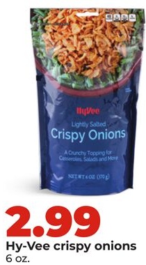 Hy-Vee crispy onions