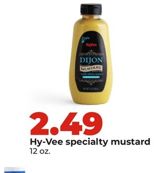 Hy-Vee specialty mustard