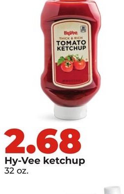 Hy-Vee ketchup