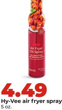 Hy-Vee air fryer spray