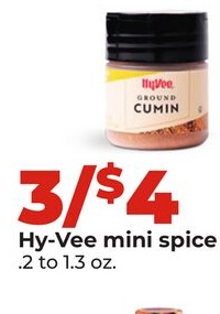Hy-Vee mini spice