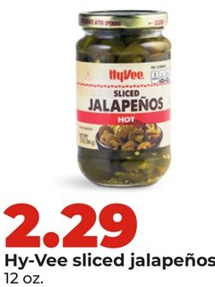 Hy-Vee sliced jalapeños