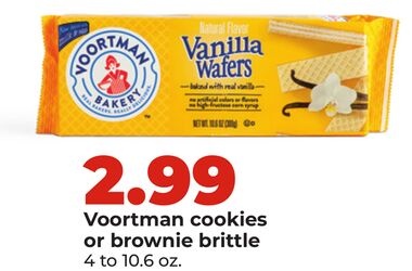 Voortman cookies or brownie brittle