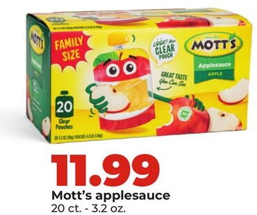 Mott's applesauce