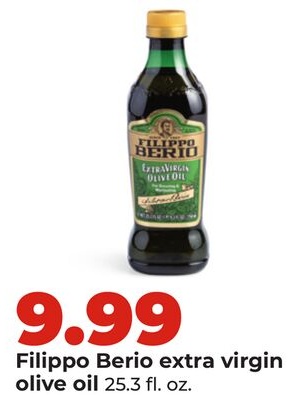 Filippo Berio extra virgin olive oil