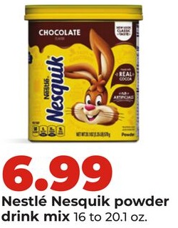 Nestlé Nesquik powder drink mix