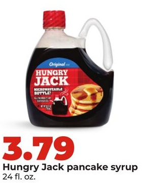Hungry Jack pancake syrup