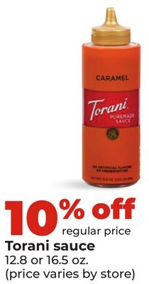 Torani sauce