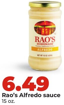 Rao's Alfredo sauce