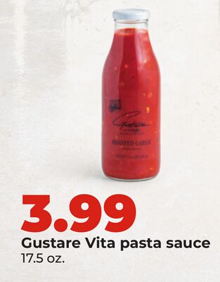 Gustare Vita pasta sauce