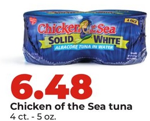 Chicken of the Sea tuna