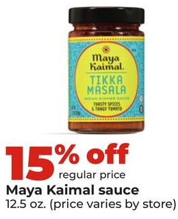 Maya Kaimal sauce