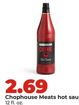 Chophouse Meats hot sauce