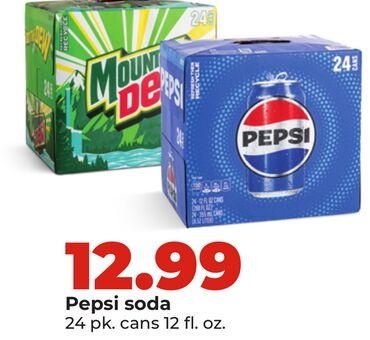 Pepsi soda