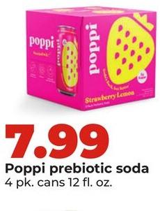 Poppi prebiotic soda