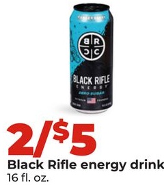 Black Rifle energy drink