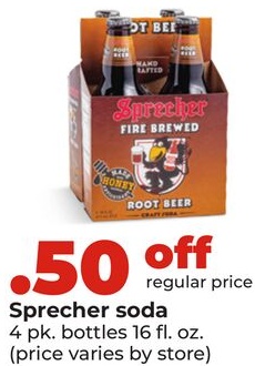 Sprecher soda