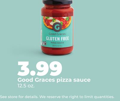 Good Graces pizza sauce