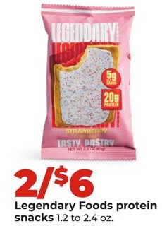 Legendary Foods protein snacks