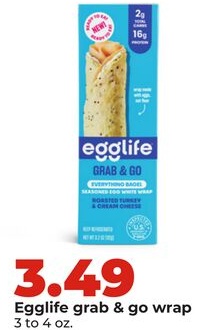 Egglife grab & go wrap